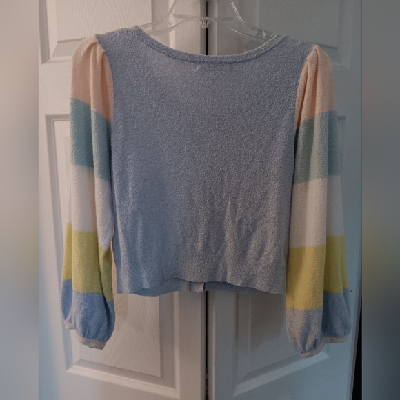 LoveShackFancy Pastel Button Down Cardigan. Size S. - Picture 10 of 14